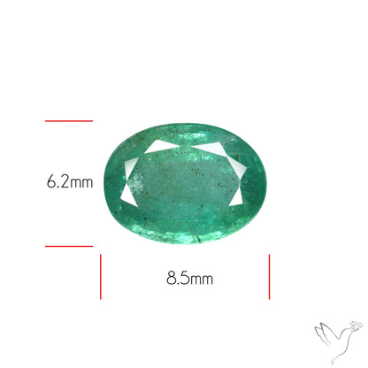 Faceted Zambian Emerald