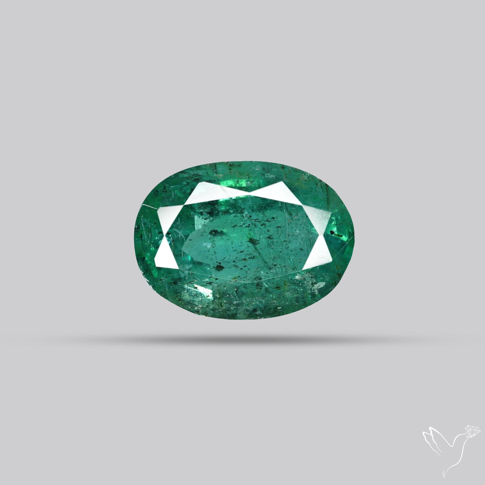 Faceted Zambian Emerald