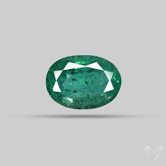 Faceted Zambian Emerald
