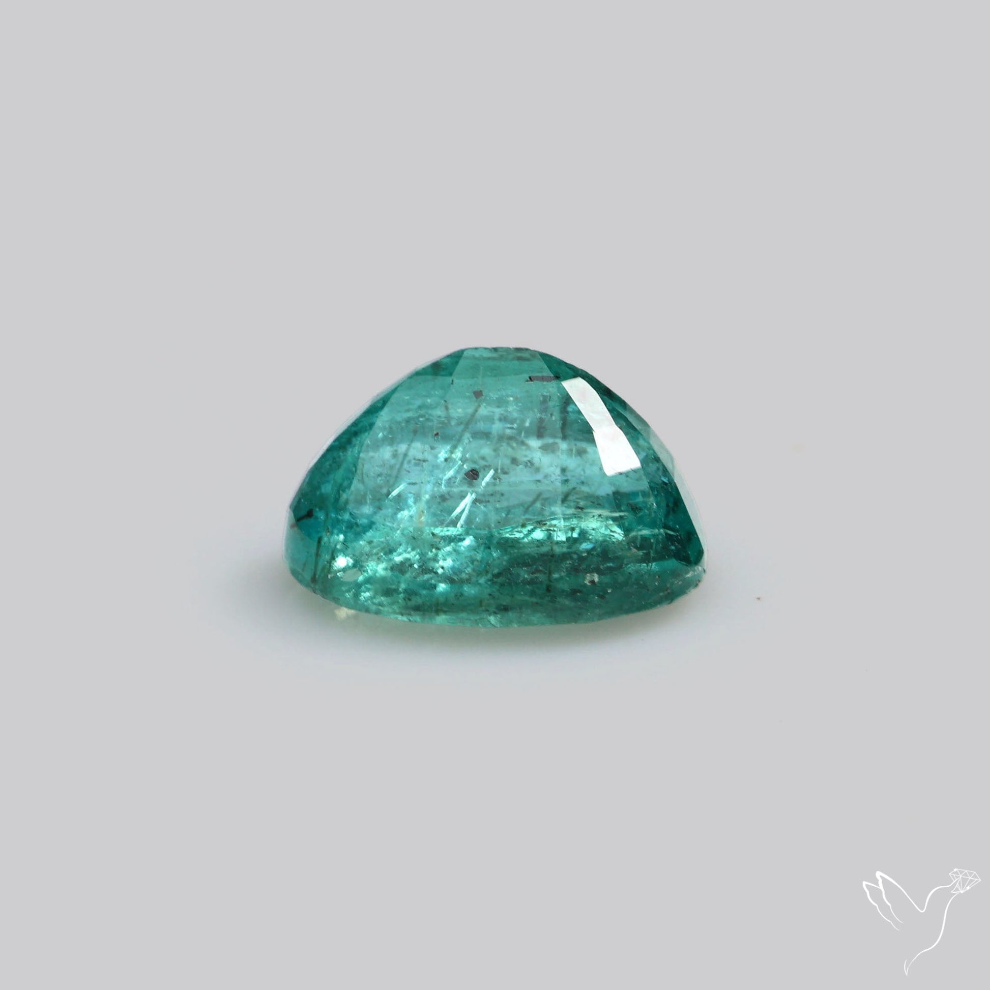 Faceted Zambian Emerald
