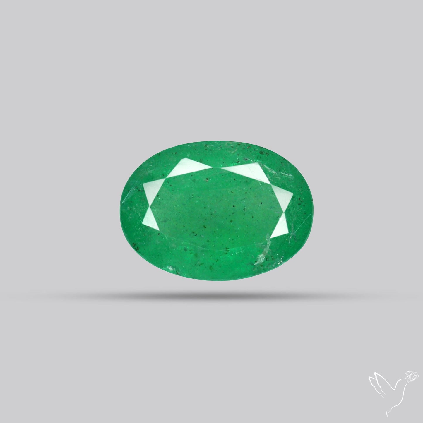 Faceted Zambian Emerald