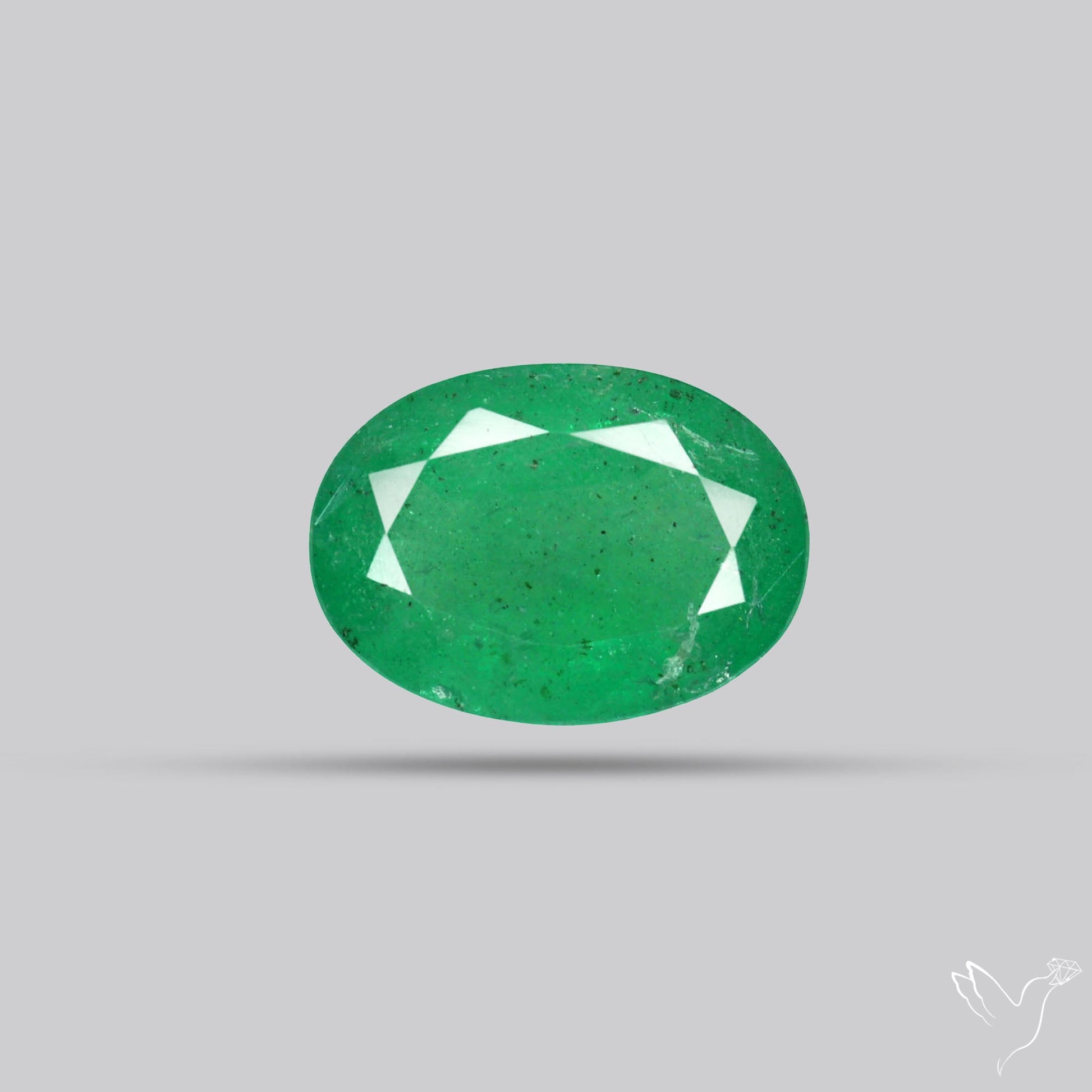 Faceted Zambian Emerald
