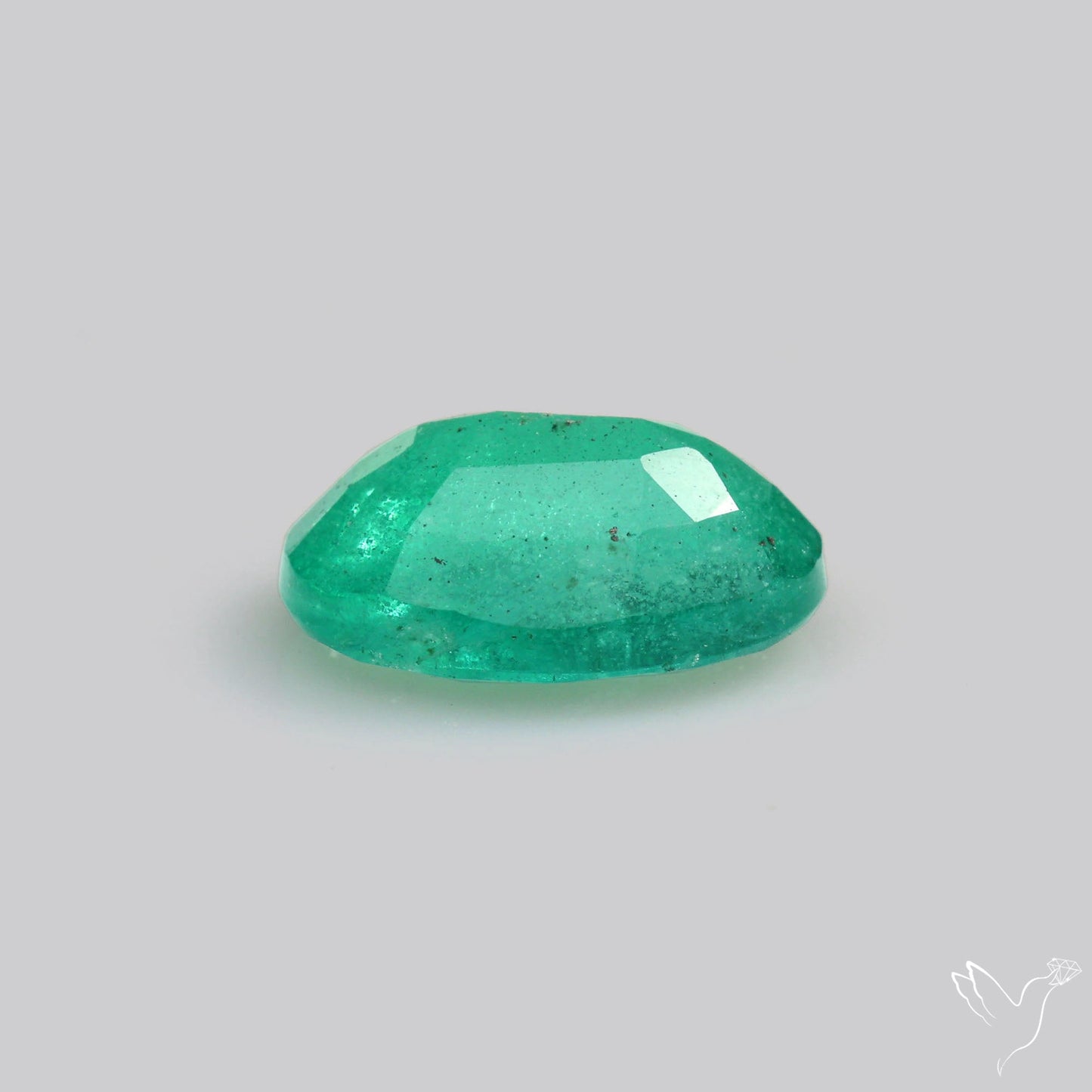 Faceted Zambian Emerald