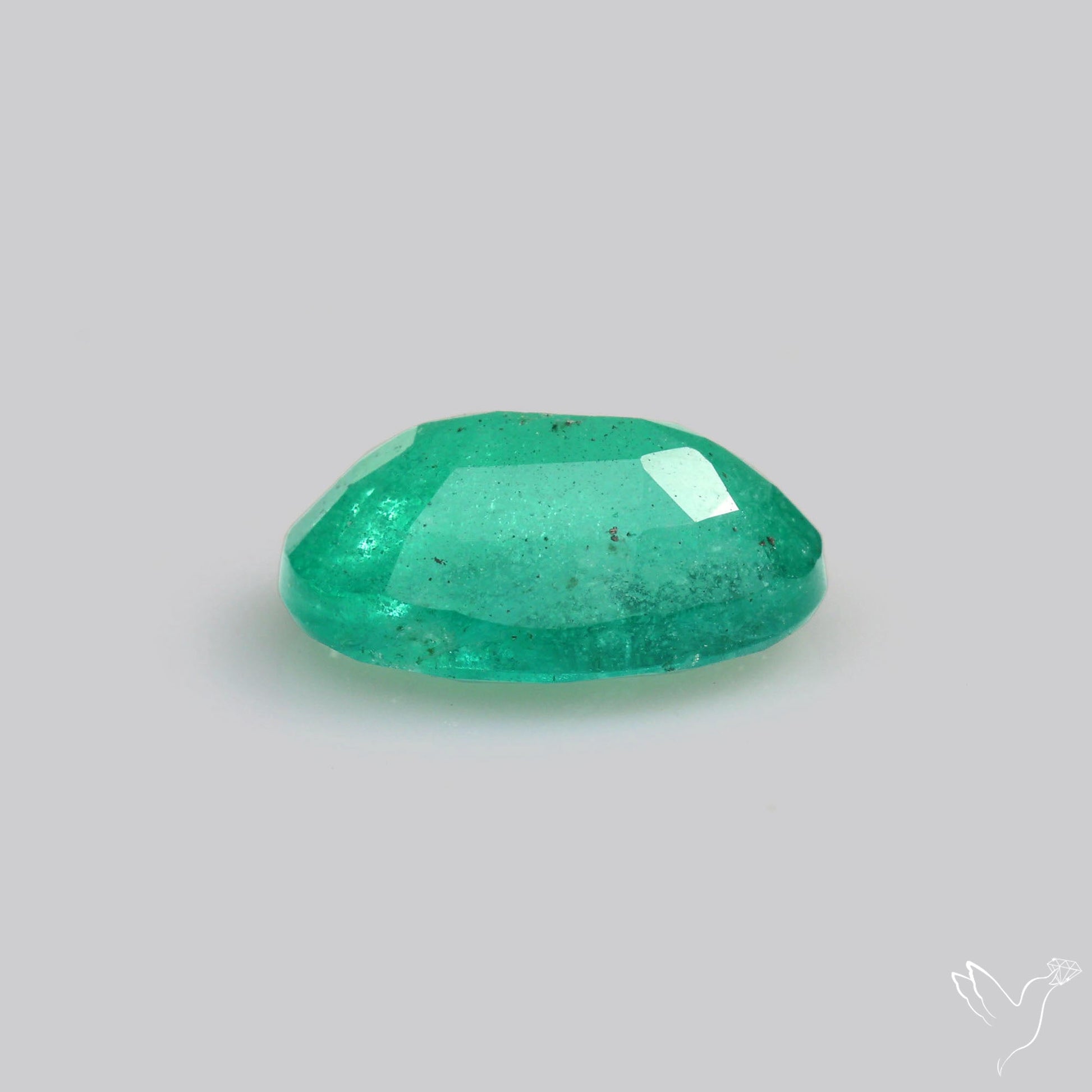 Faceted Zambian Emerald