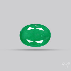 Faceted Zambian Emerald