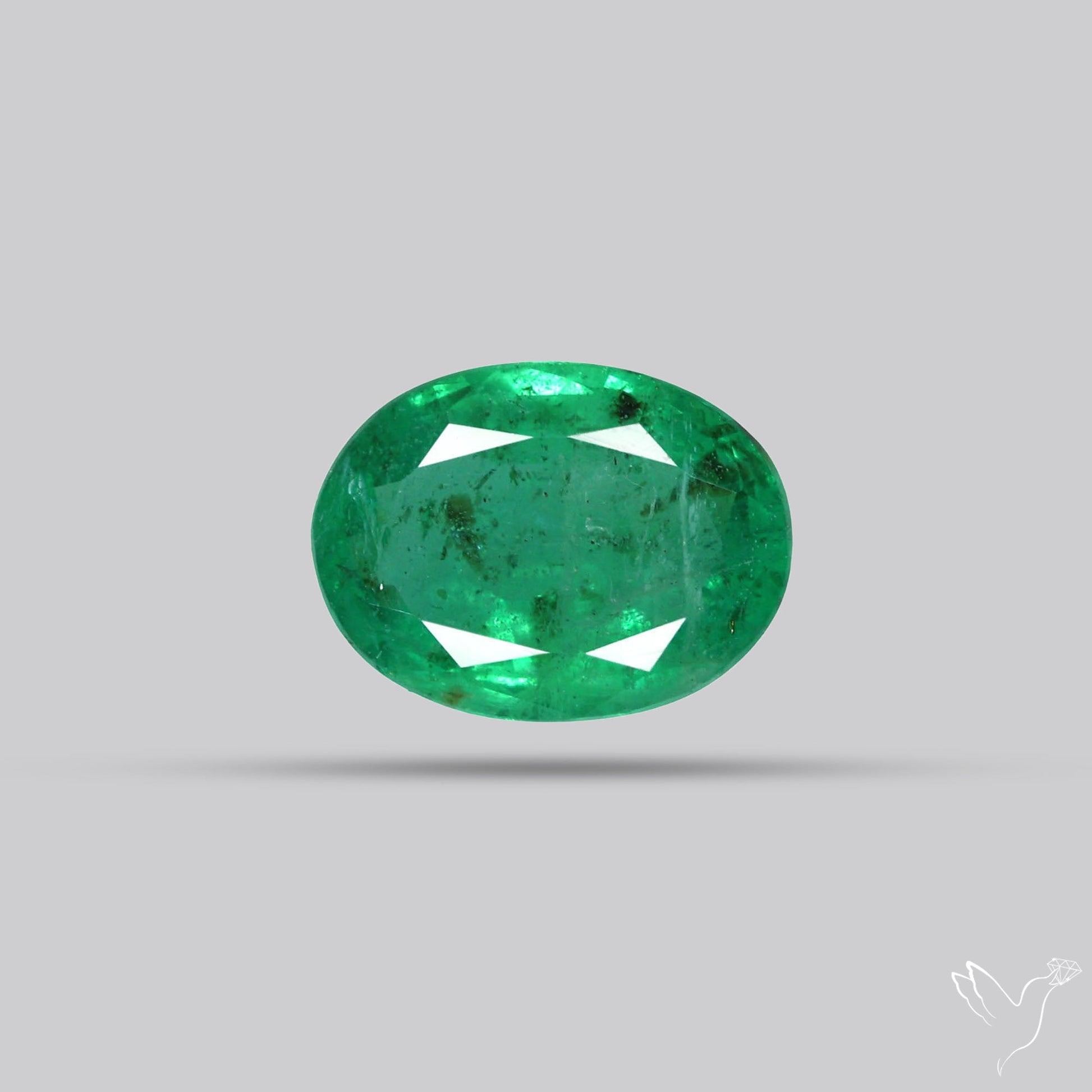 Faceted Zambian Emerald