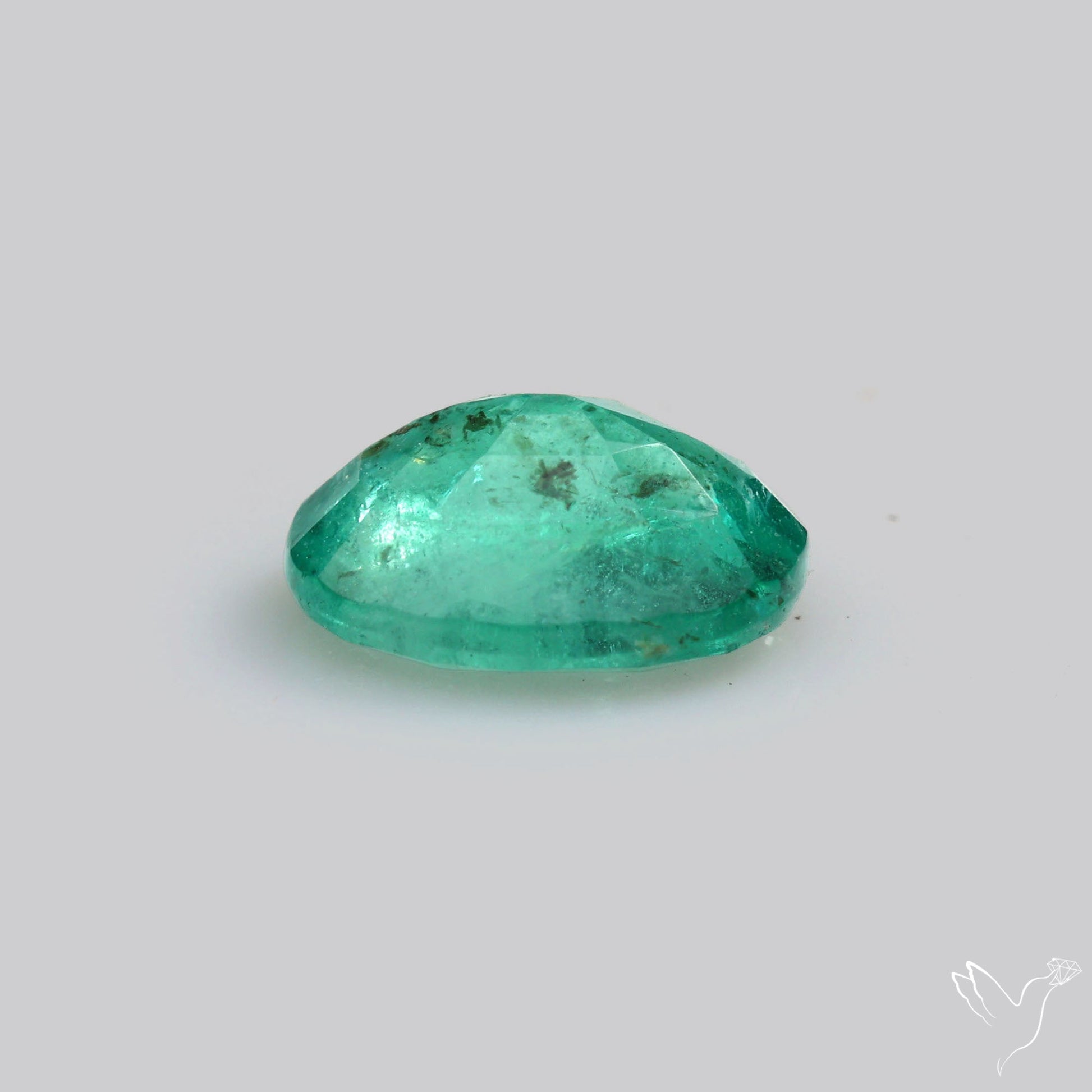 Faceted Zambian Emerald