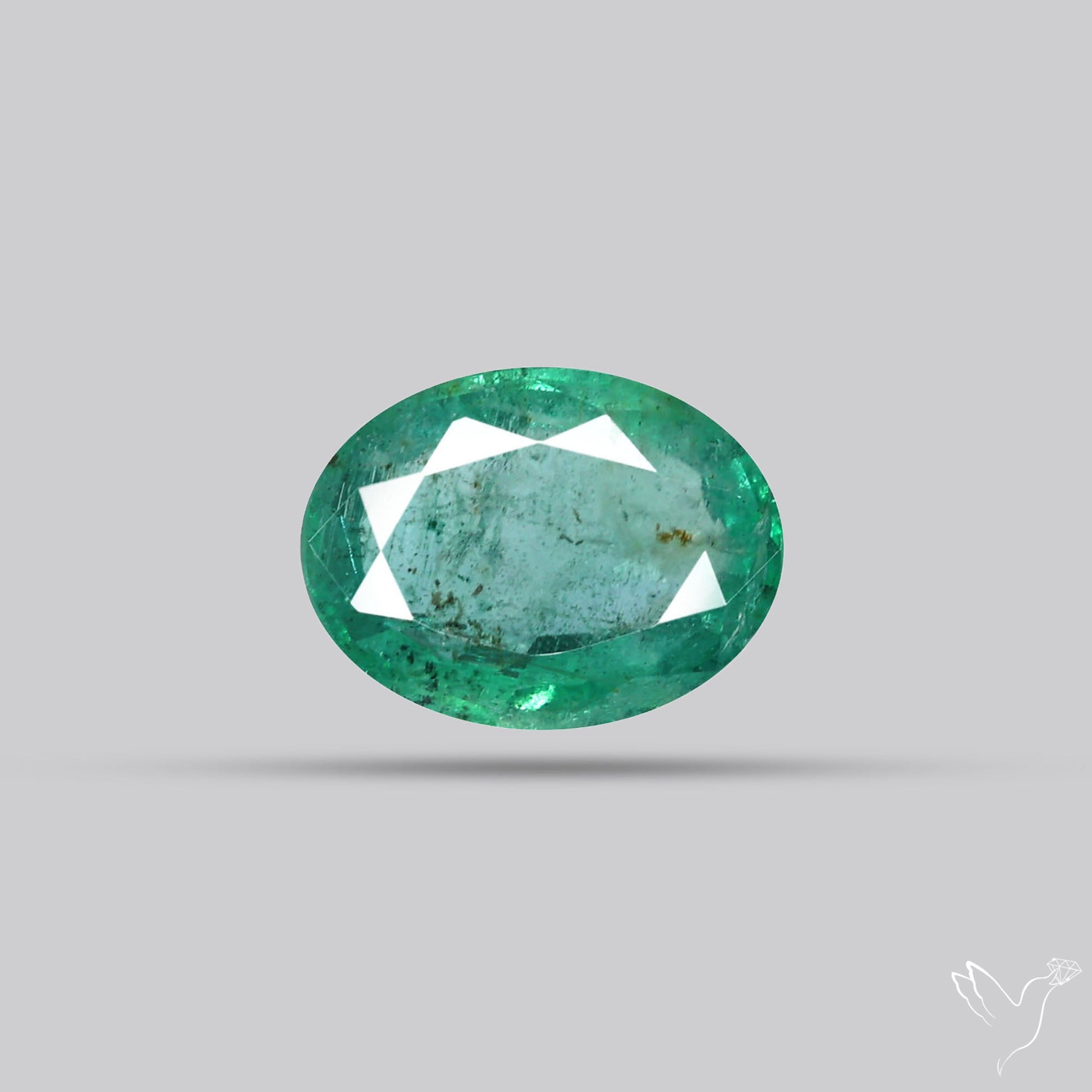 Faceted Zambian Emerald