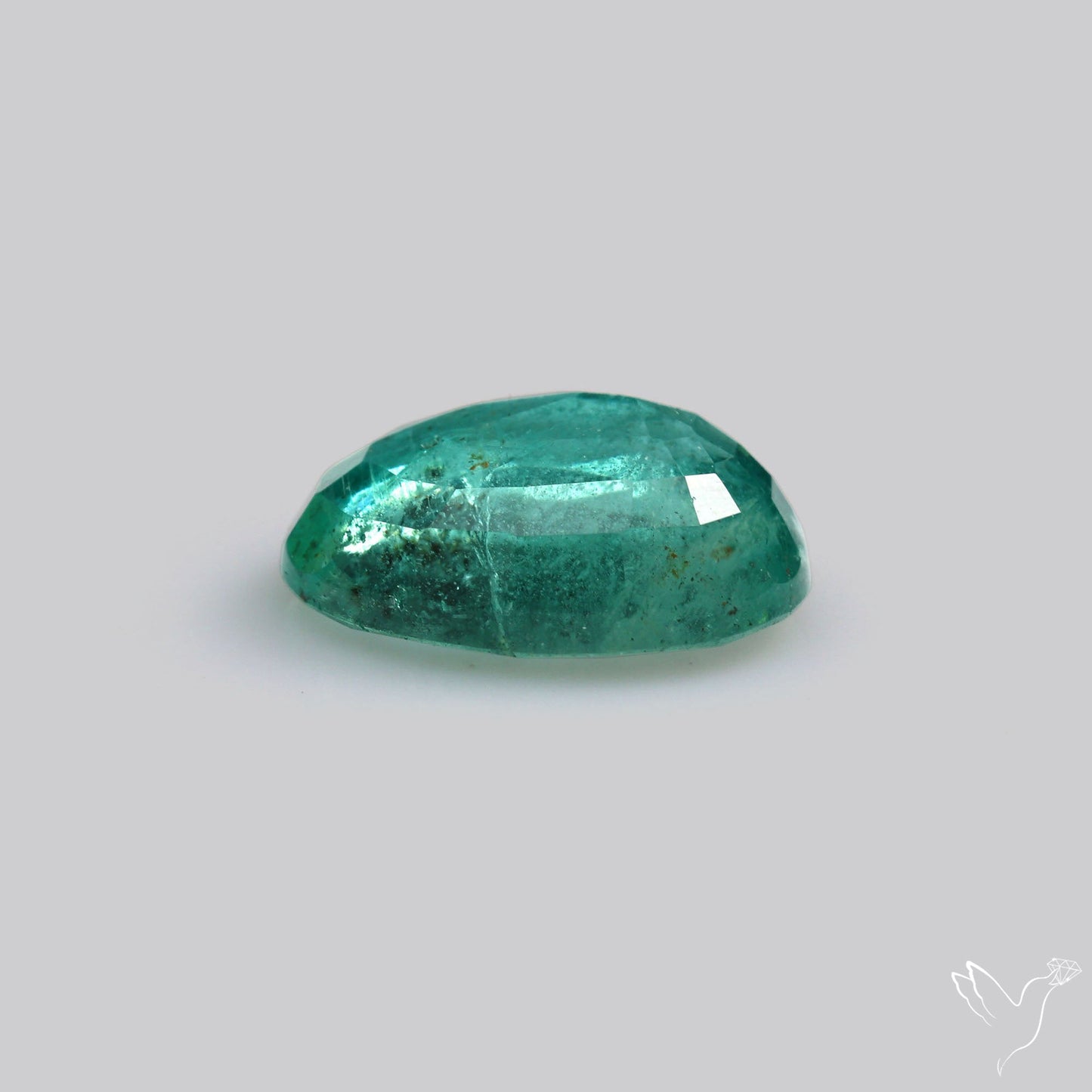Faceted Zambian Emerald
