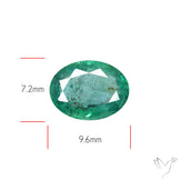 Faceted Zambian Emerald