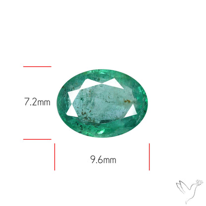 Faceted Zambian Emerald