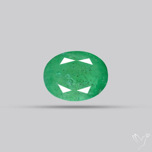 Faceted Zambian Emerald