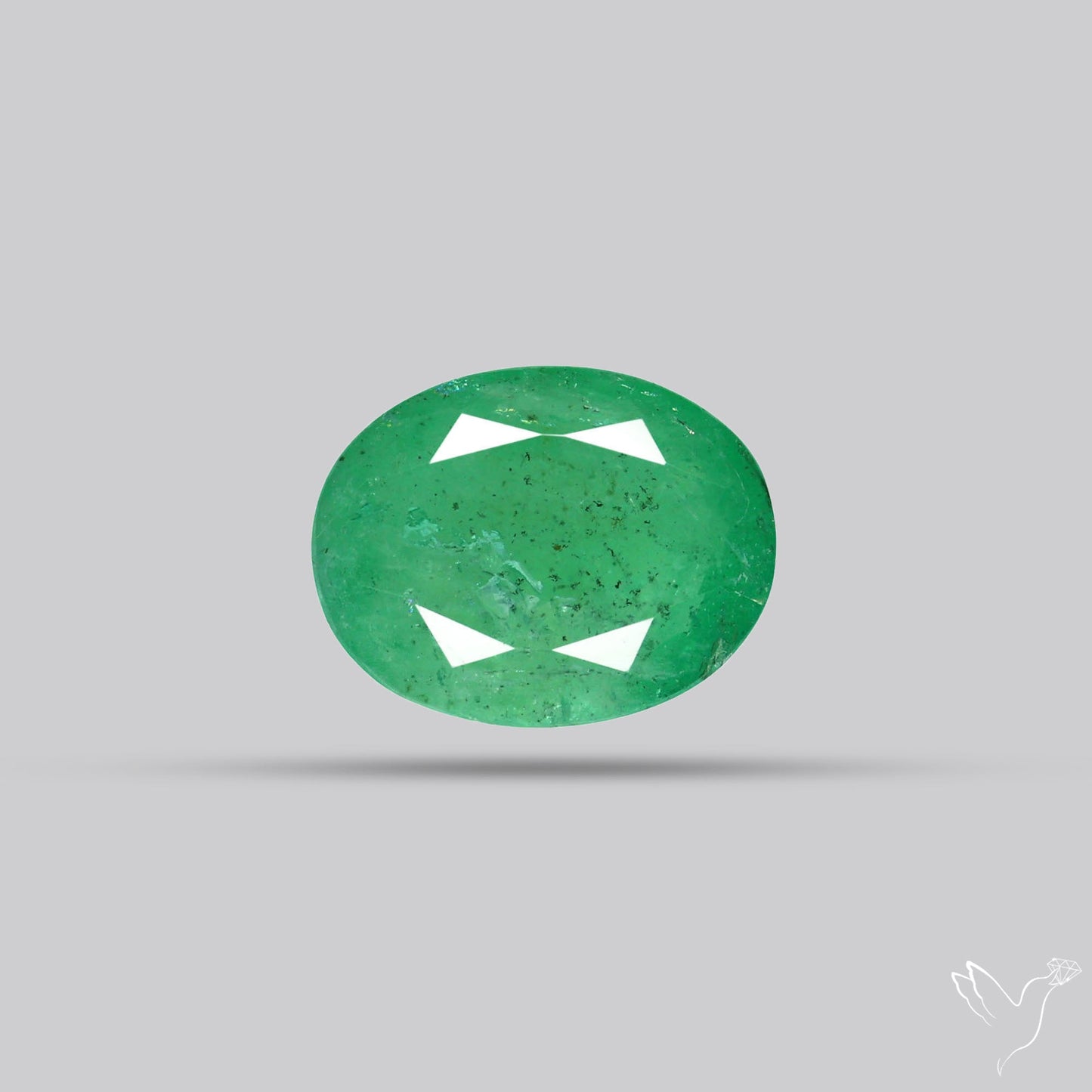 Faceted Zambian Emerald