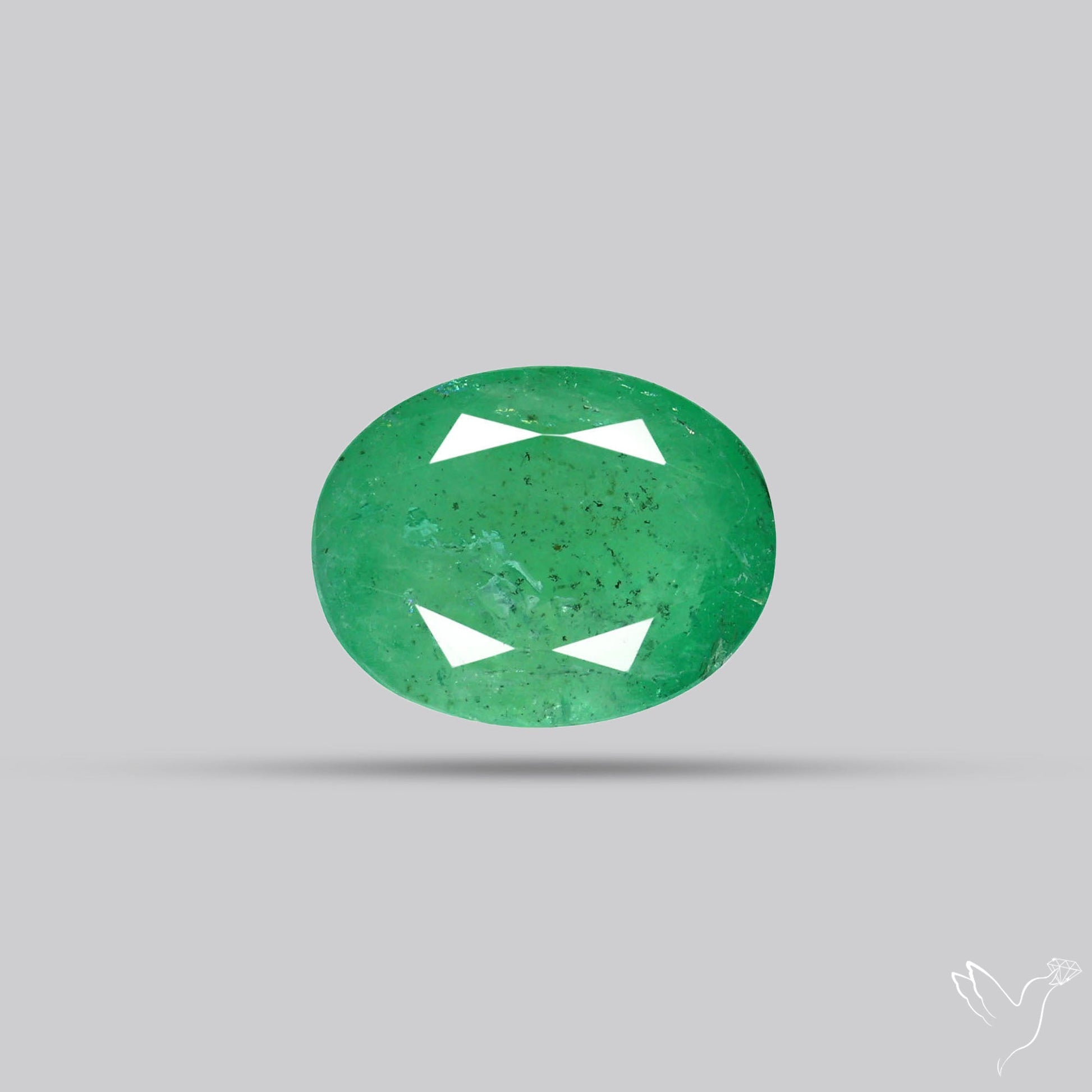 Faceted Zambian Emerald