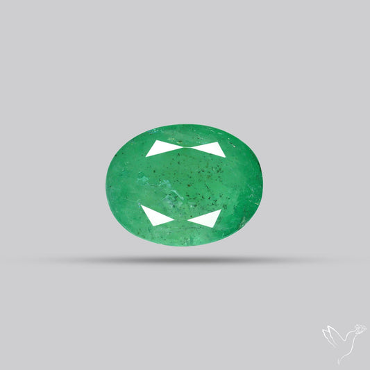 Faceted Zambian Emerald