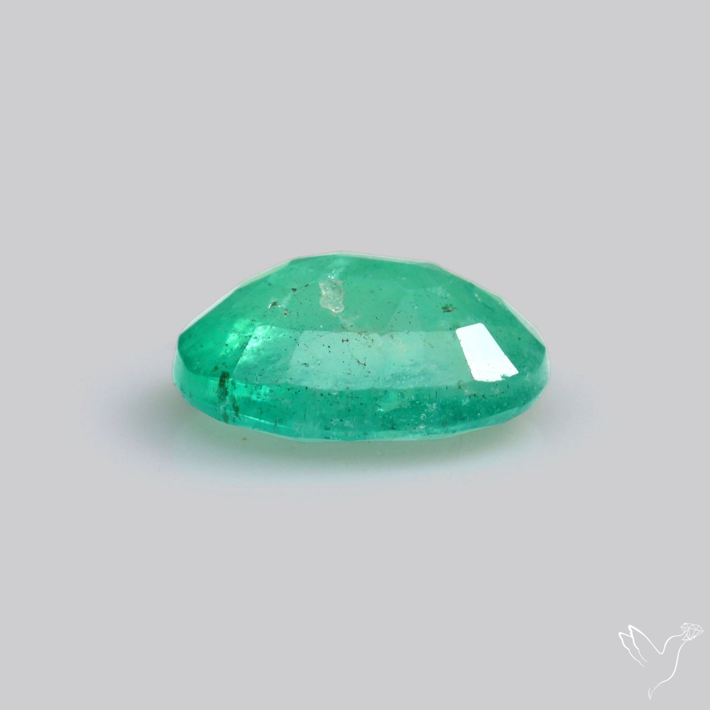Faceted Zambian Emerald