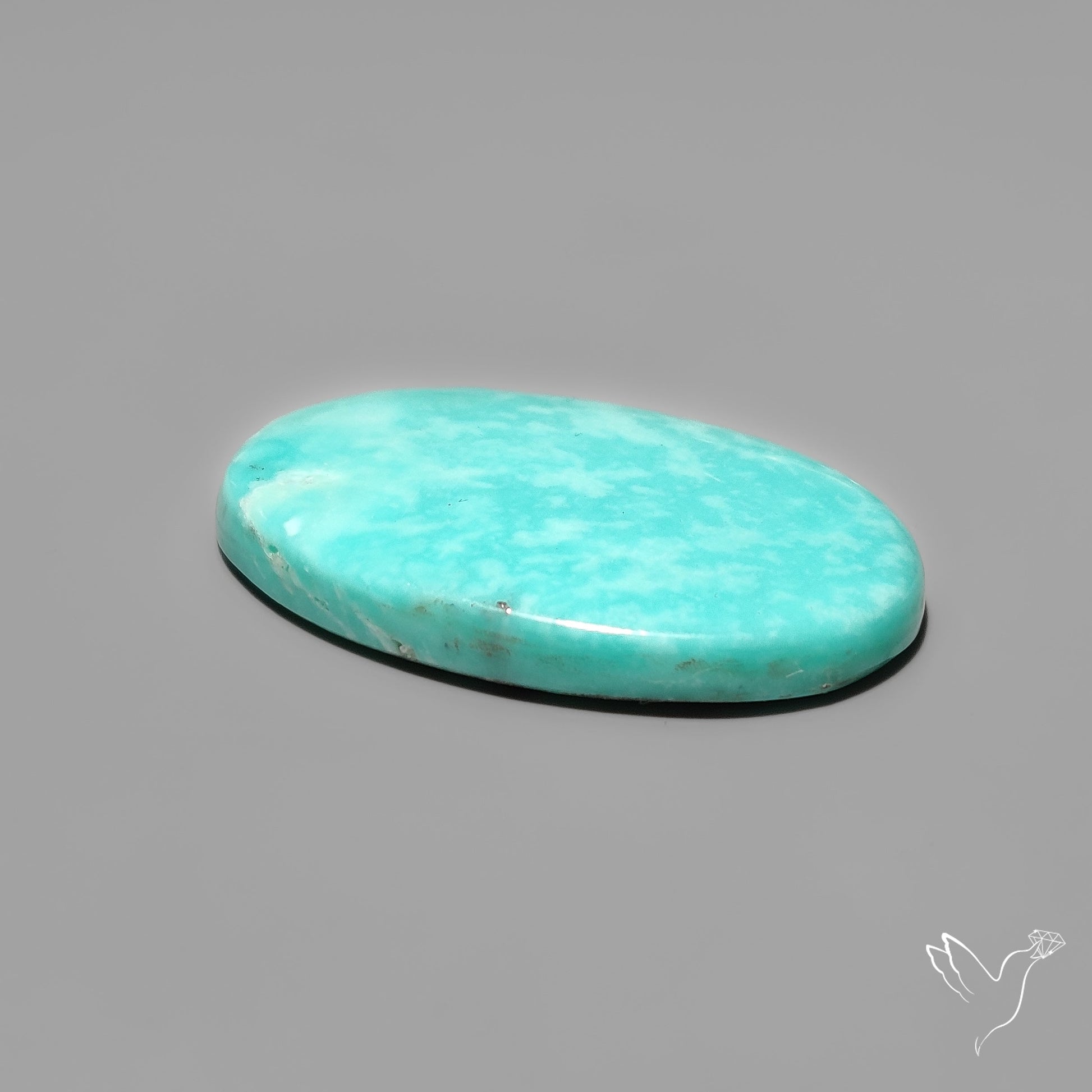 Rare Large Campitos Mines Turquoise Cabochon