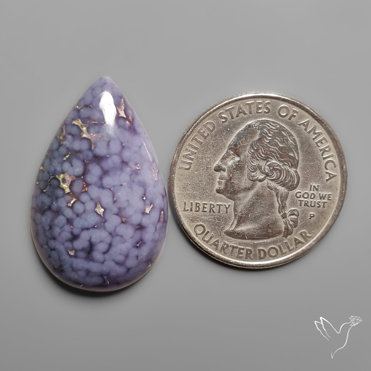 Grape Agate Cabochon