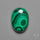 Botryoidal Malachite Cabochon