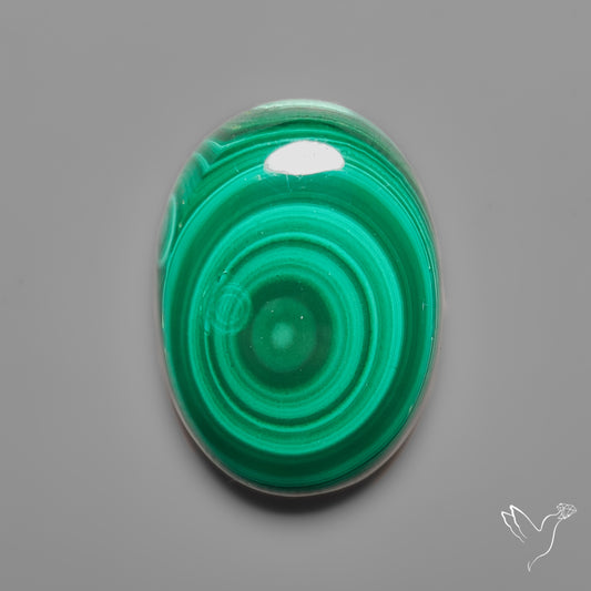 Botryoidal Malachite Cabochon