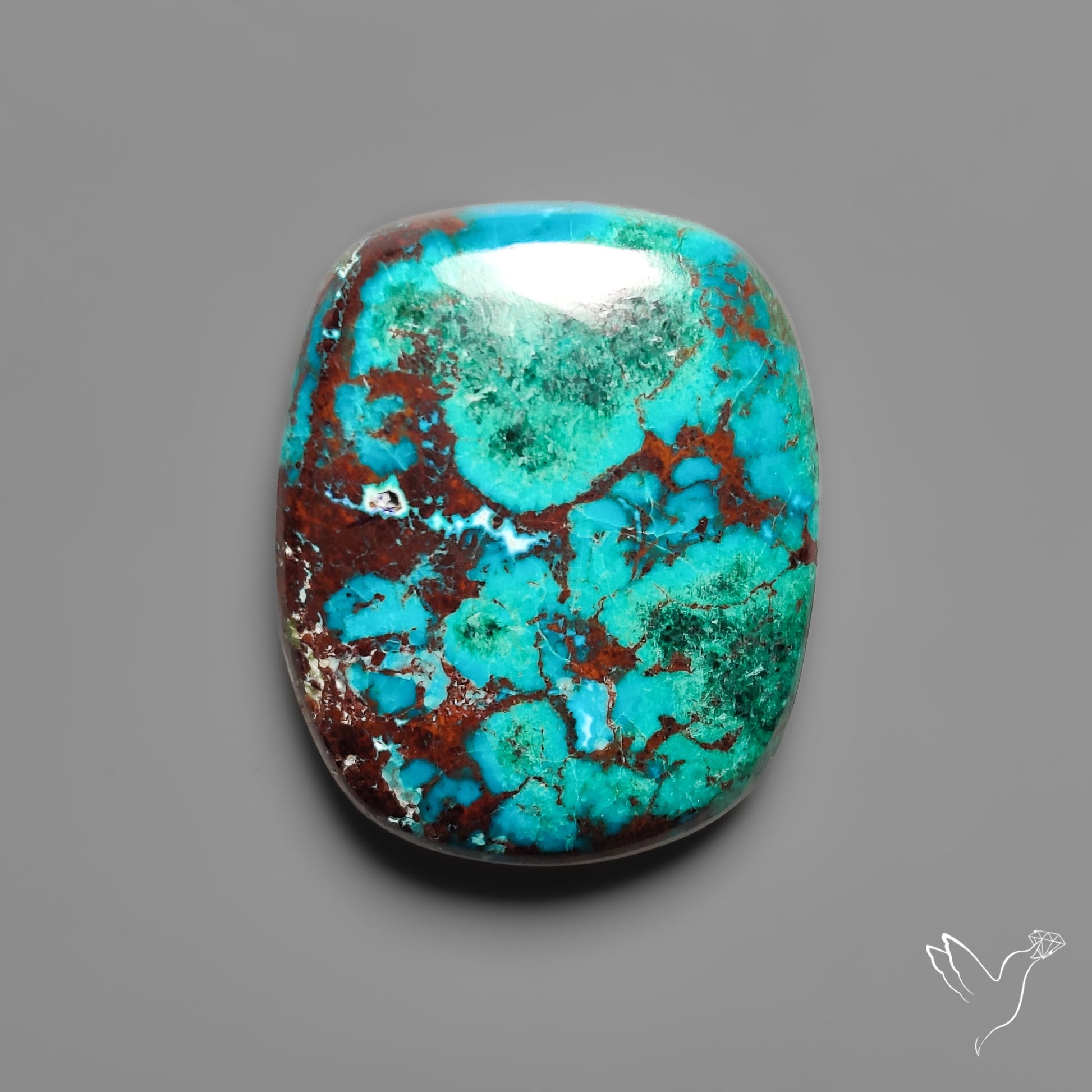 Peruvian Chrysocolla Cabochon