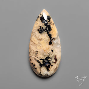 Australian Dendritic Agate Cabochon aka Yellow/Tiger Dendrite
