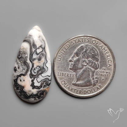 Phantom Calcite Cabochon