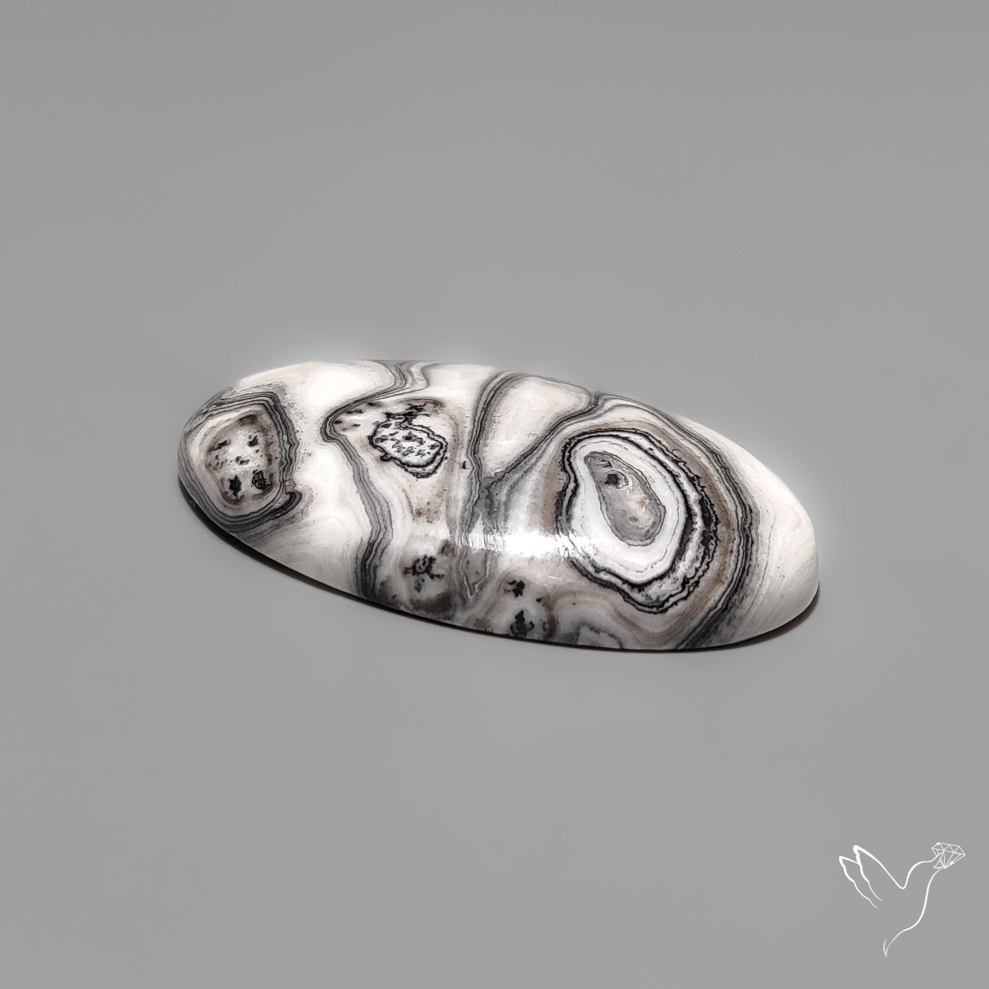 Phantom Calcite Cabochon