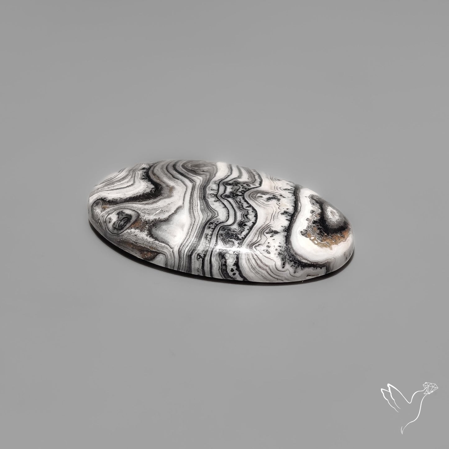 Phantom Calcite Cabochon