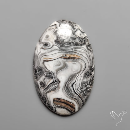 Phantom Calcite Cabochon