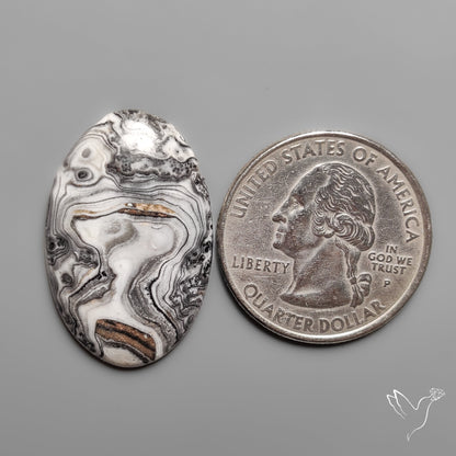 Phantom Calcite Cabochon