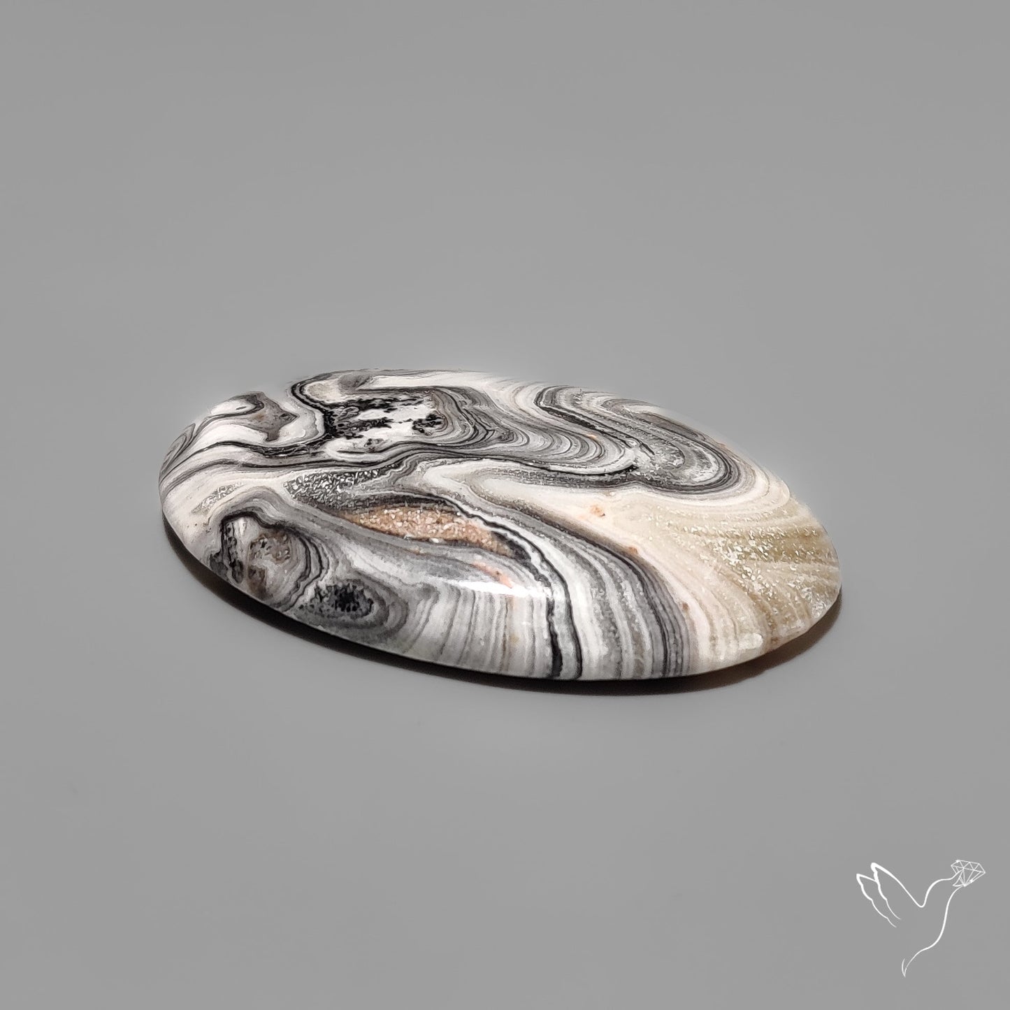 Phantom Calcite Cabochon