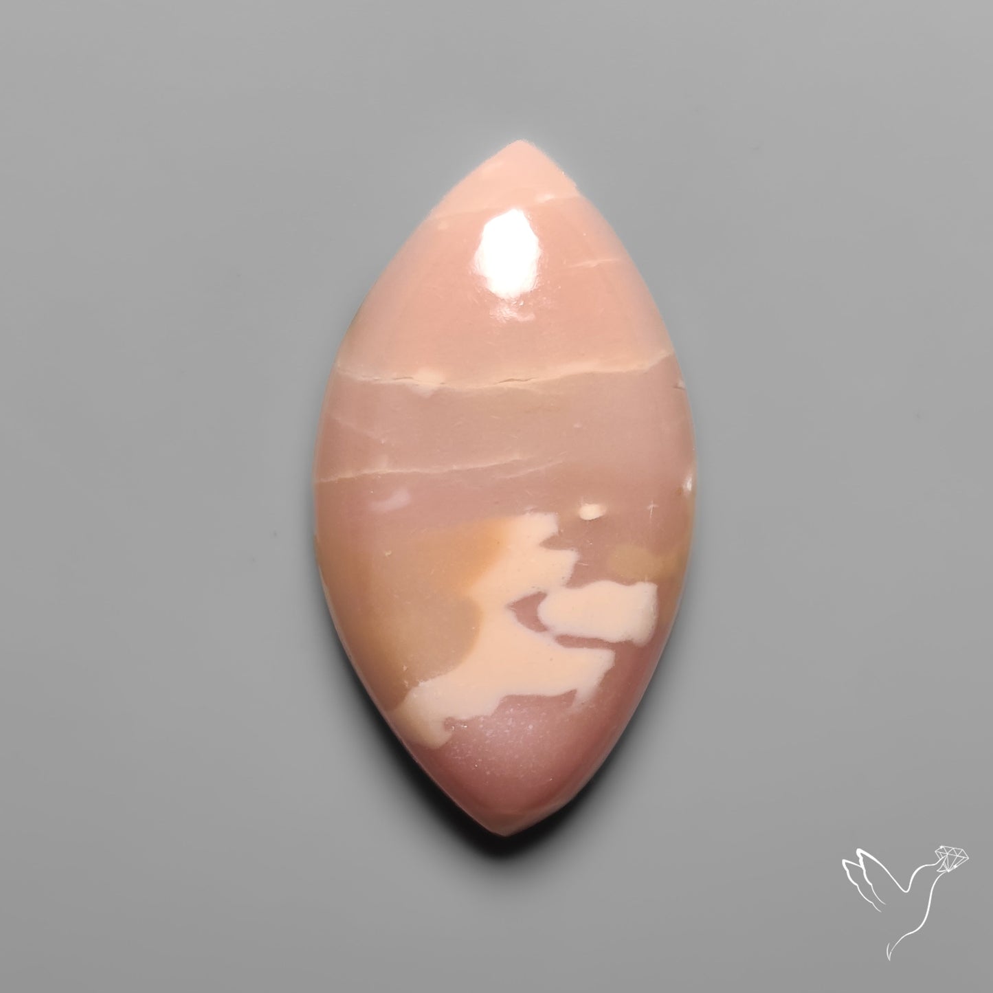 Australian Pink Mookaite Cabochon