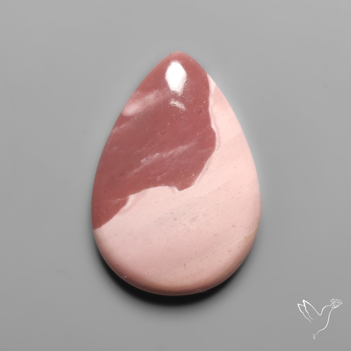 Australian Pink Mookaite Cabochon