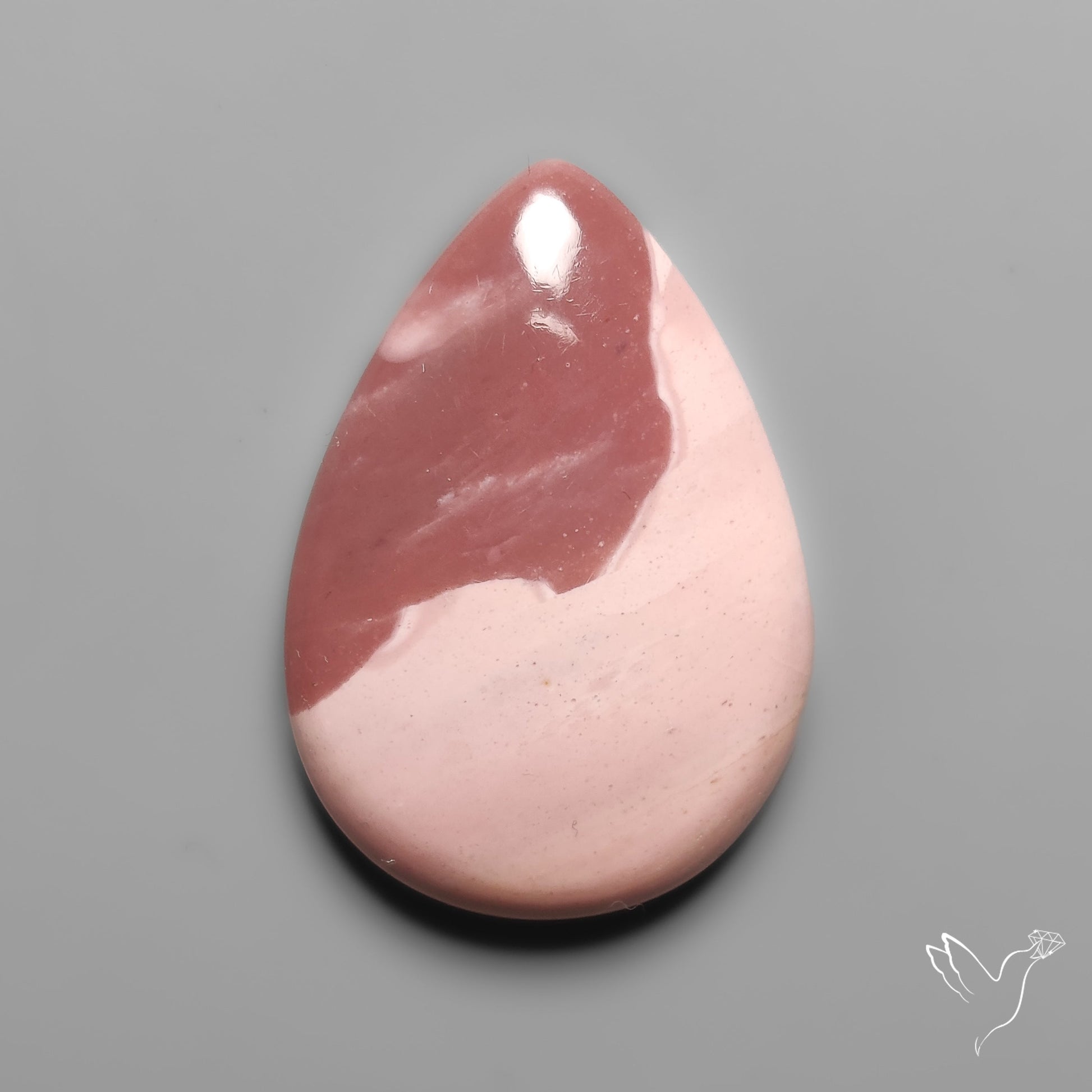 Australian Pink Mookaite Cabochon