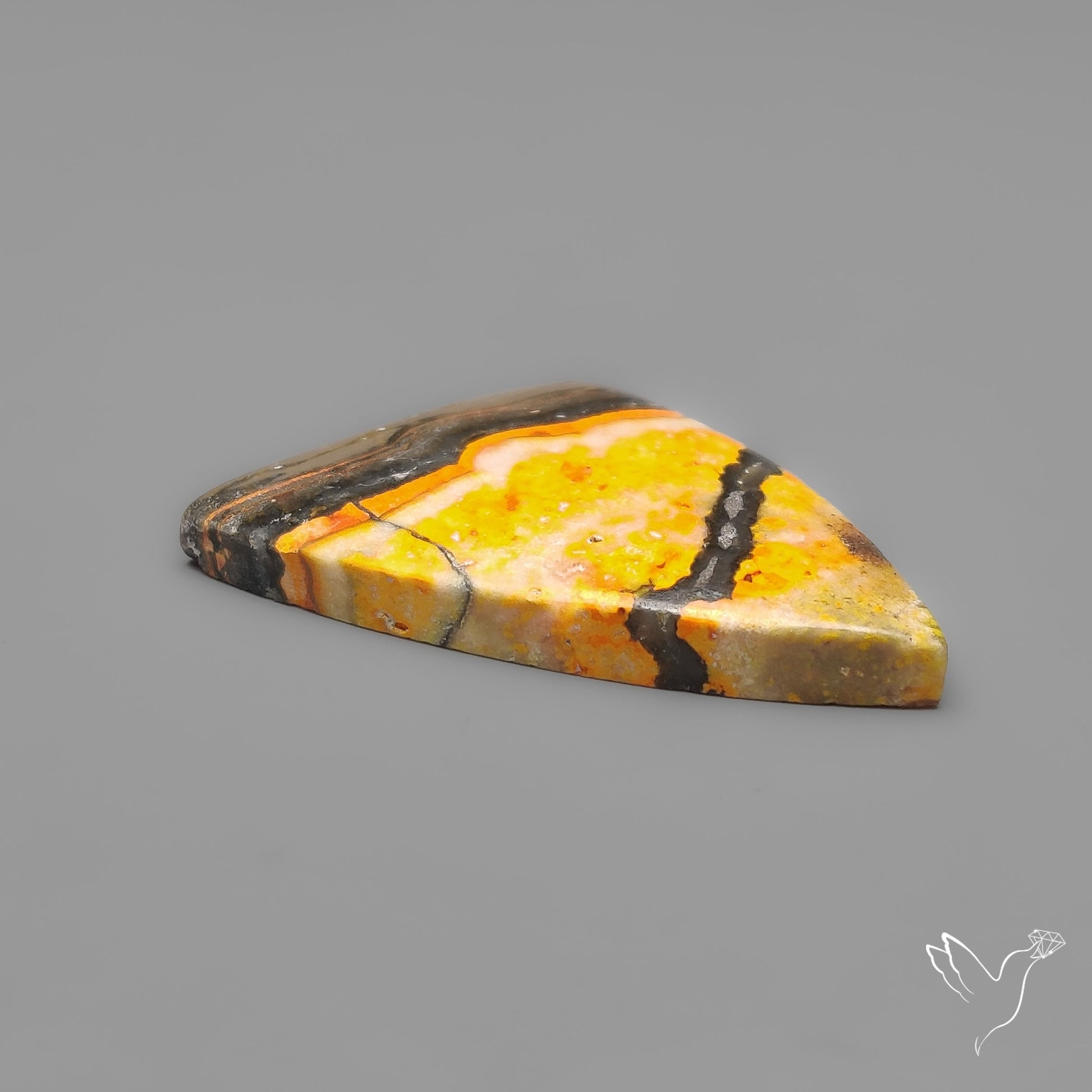 Bumble Bee Jasper Cabochon