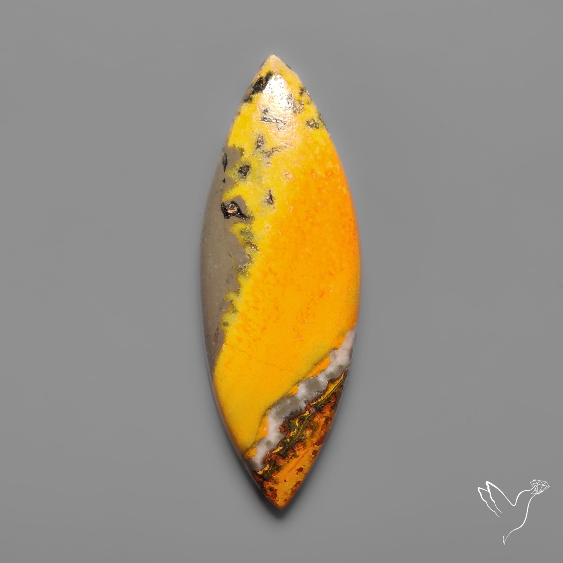 Bumble Bee Jasper Cabochon