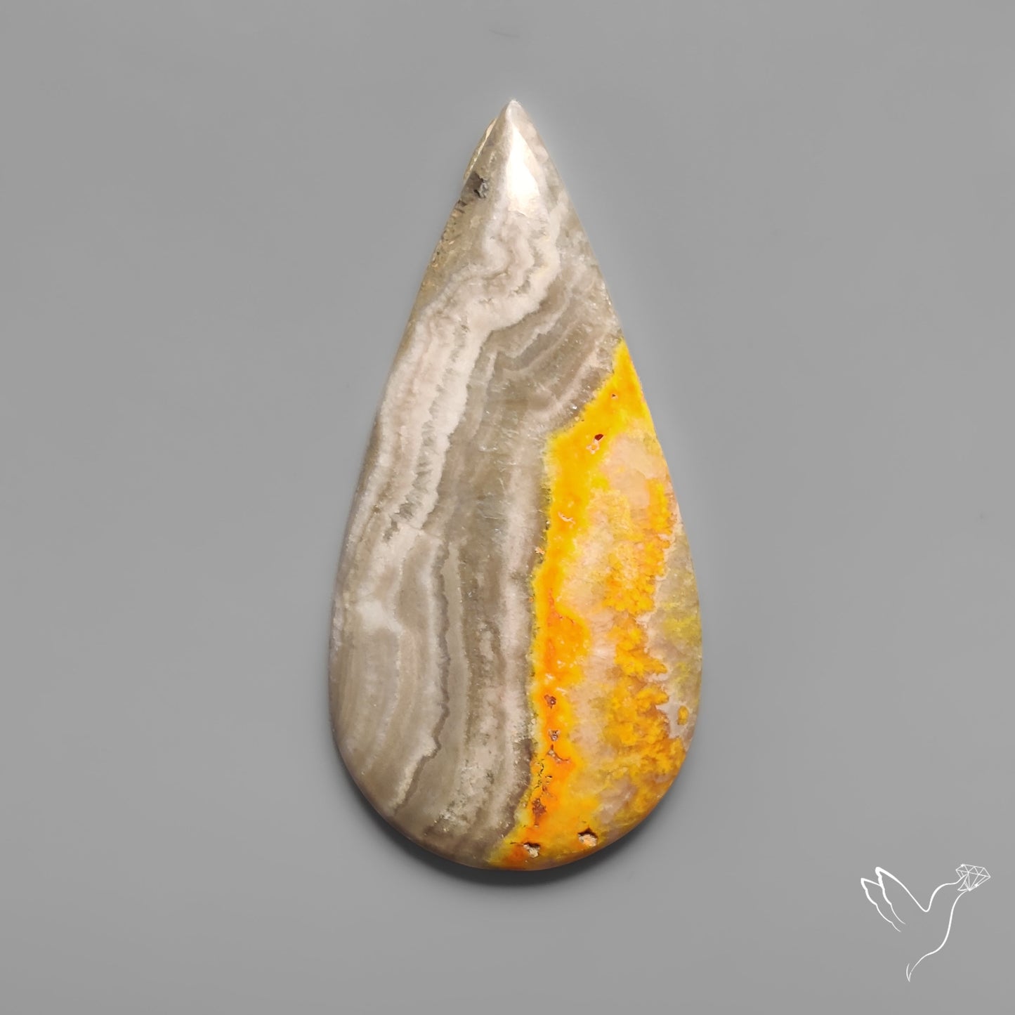 Bumble Bee Jasper Cabochon