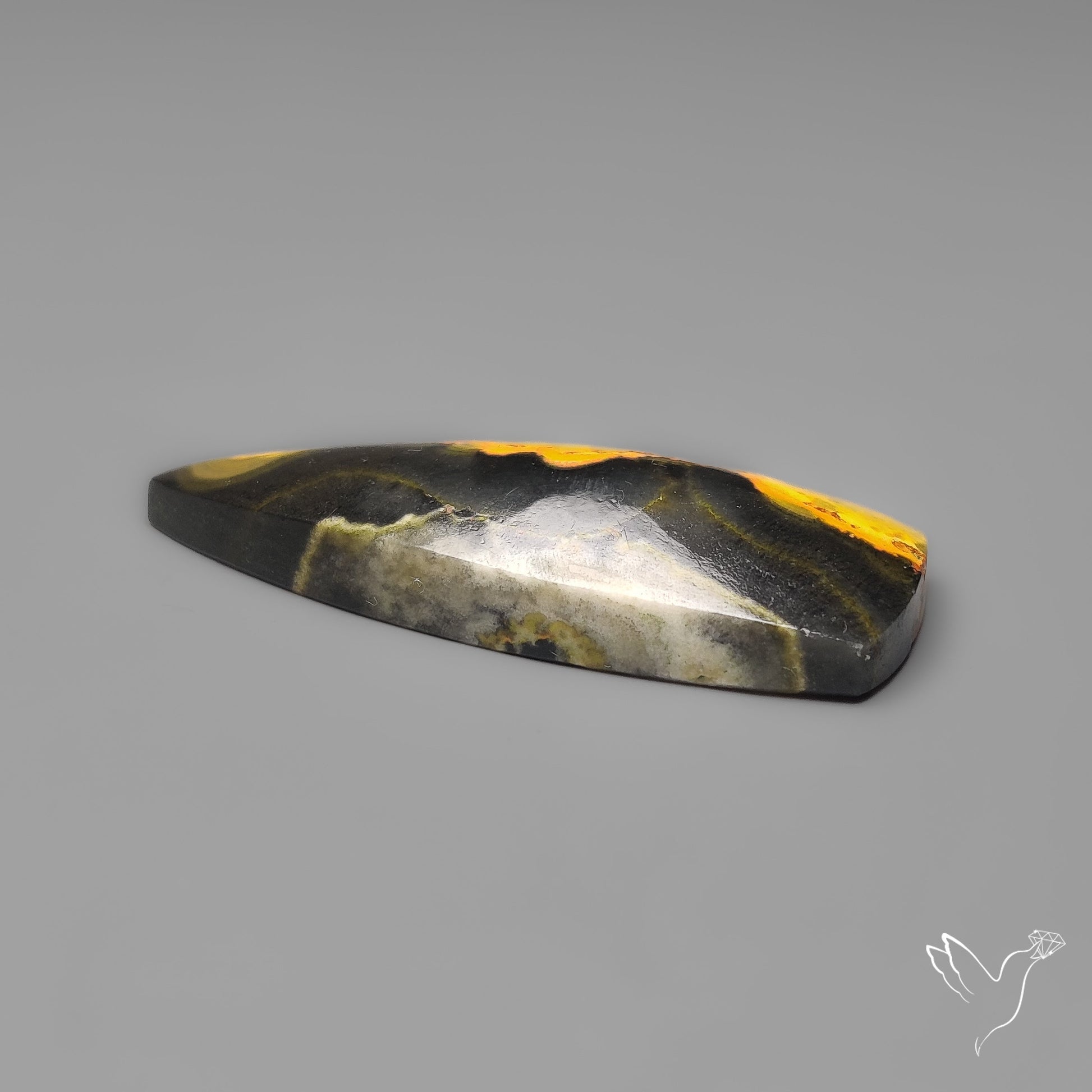 Bumble Bee Jasper Cabochon