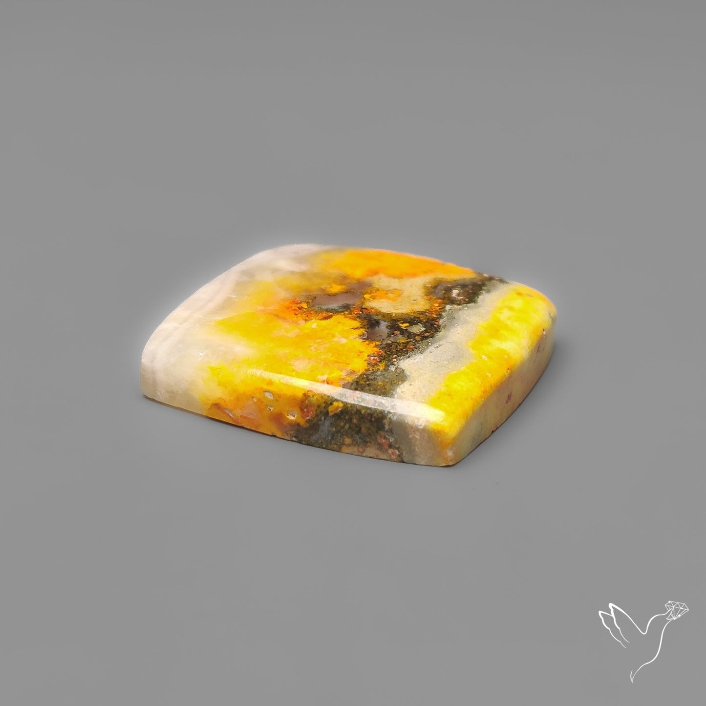 Bumble Bee Jasper Cabochon