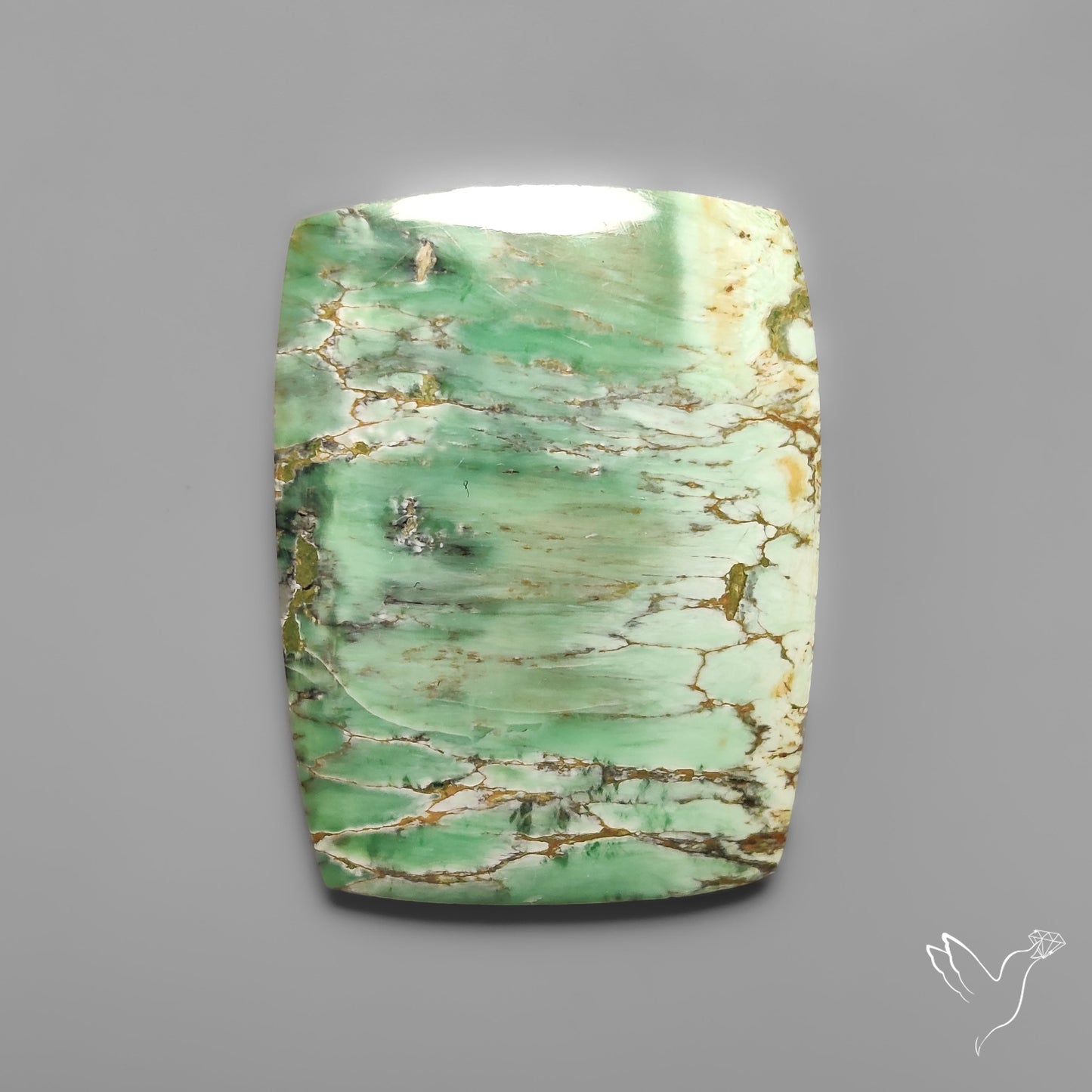 Lucin Variscite Cabochon from Utah