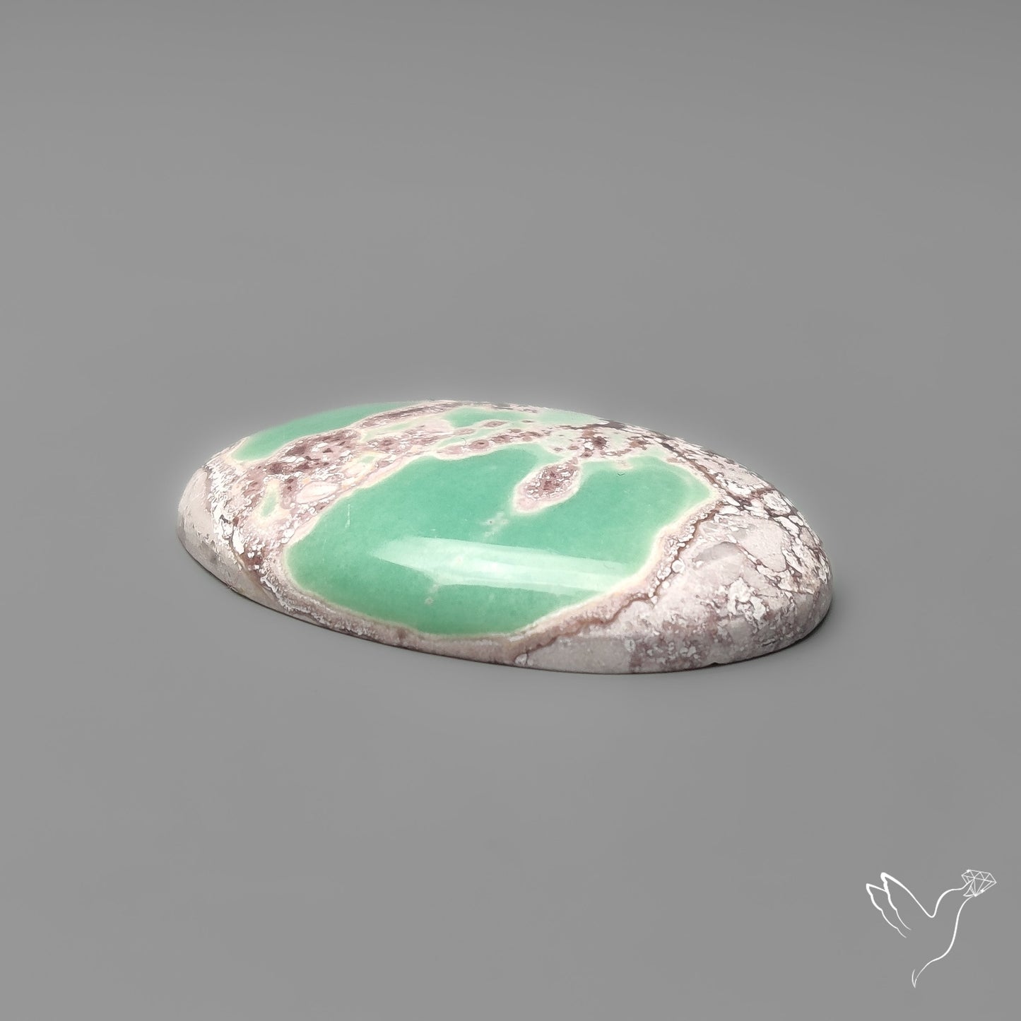 Lucin Variscite Cabochon from Utah