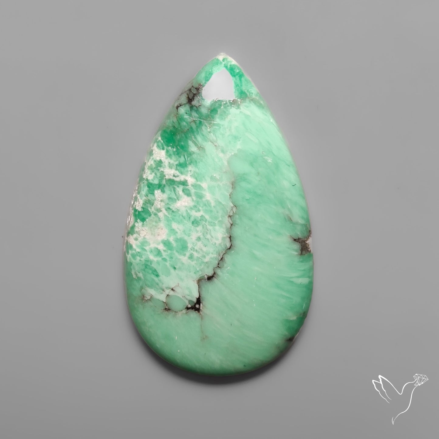 Lucin Variscite Cabochon from Utah