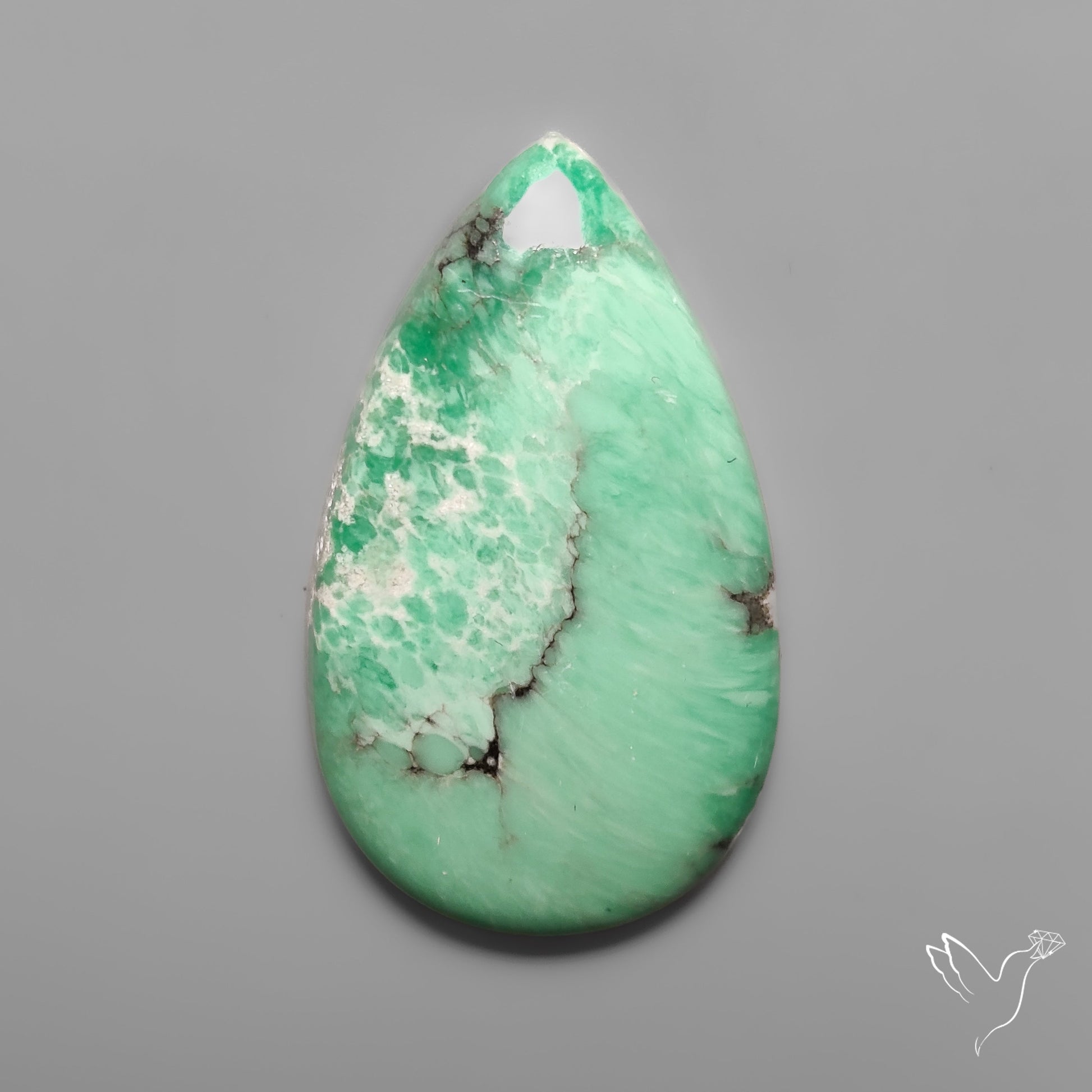 Lucin Variscite Cabochon from Utah