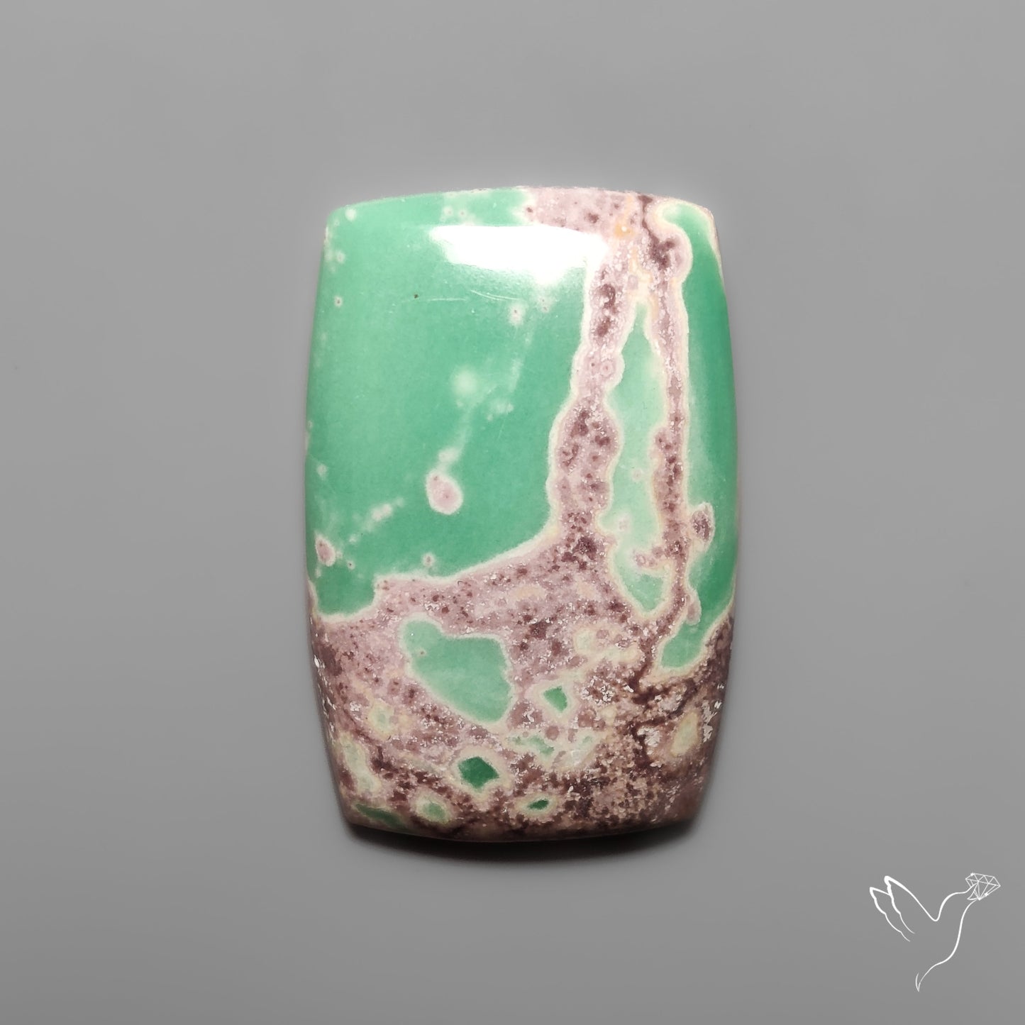 Lucin Variscite Cabochon from Utah