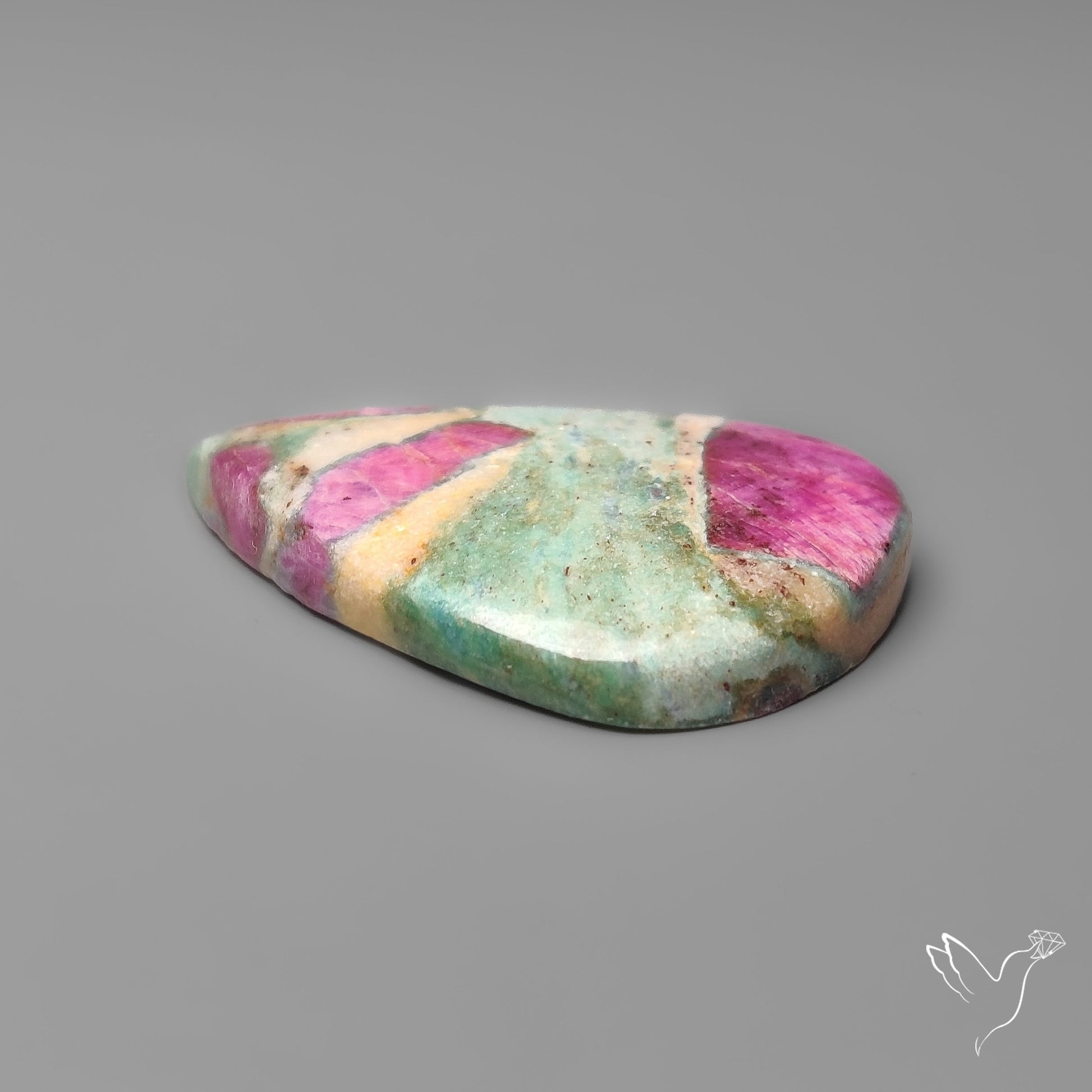 Ruby In Fuchsite Cabochon