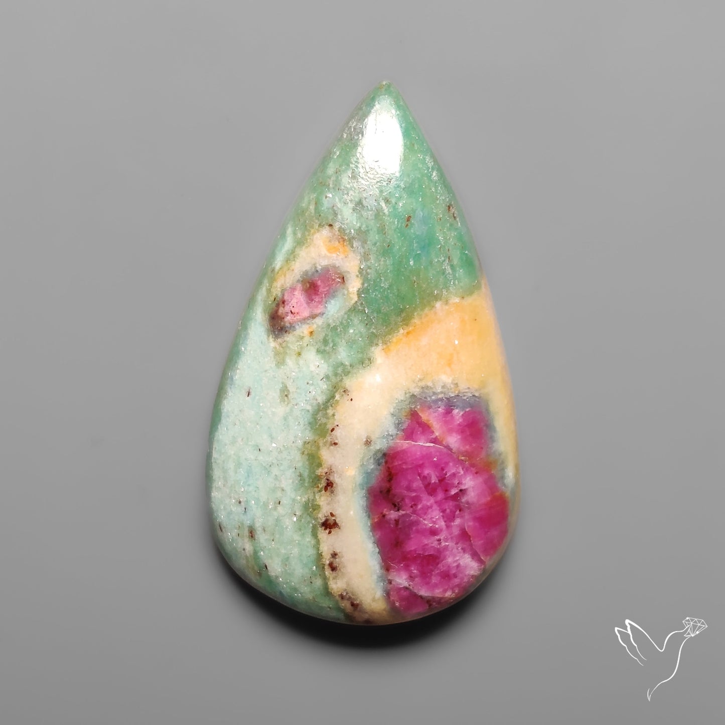 Ruby In Fuchsite Cabochon