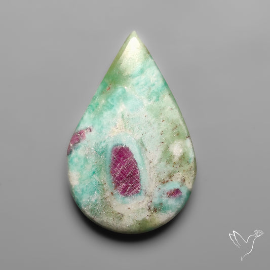Ruby In Fuchsite Cabochon