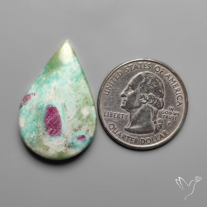 Ruby In Fuchsite Cabochon