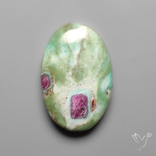 Ruby In Fuchsite Cabochon